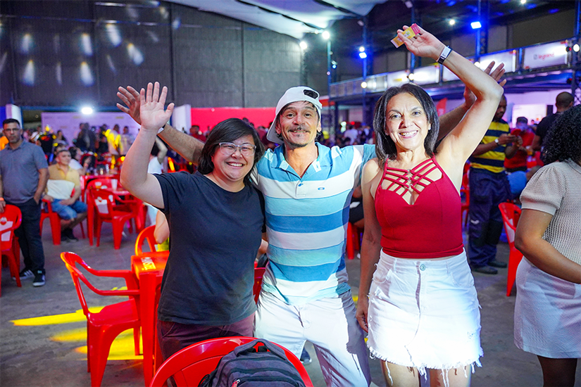 Público na Festa do Profissional da Construção