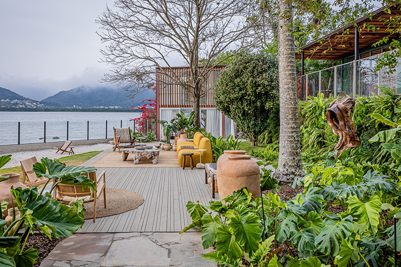 Projeto Jardim Raízes do Terraço Paisagismo na CASACOR Santa Catarina 2024 